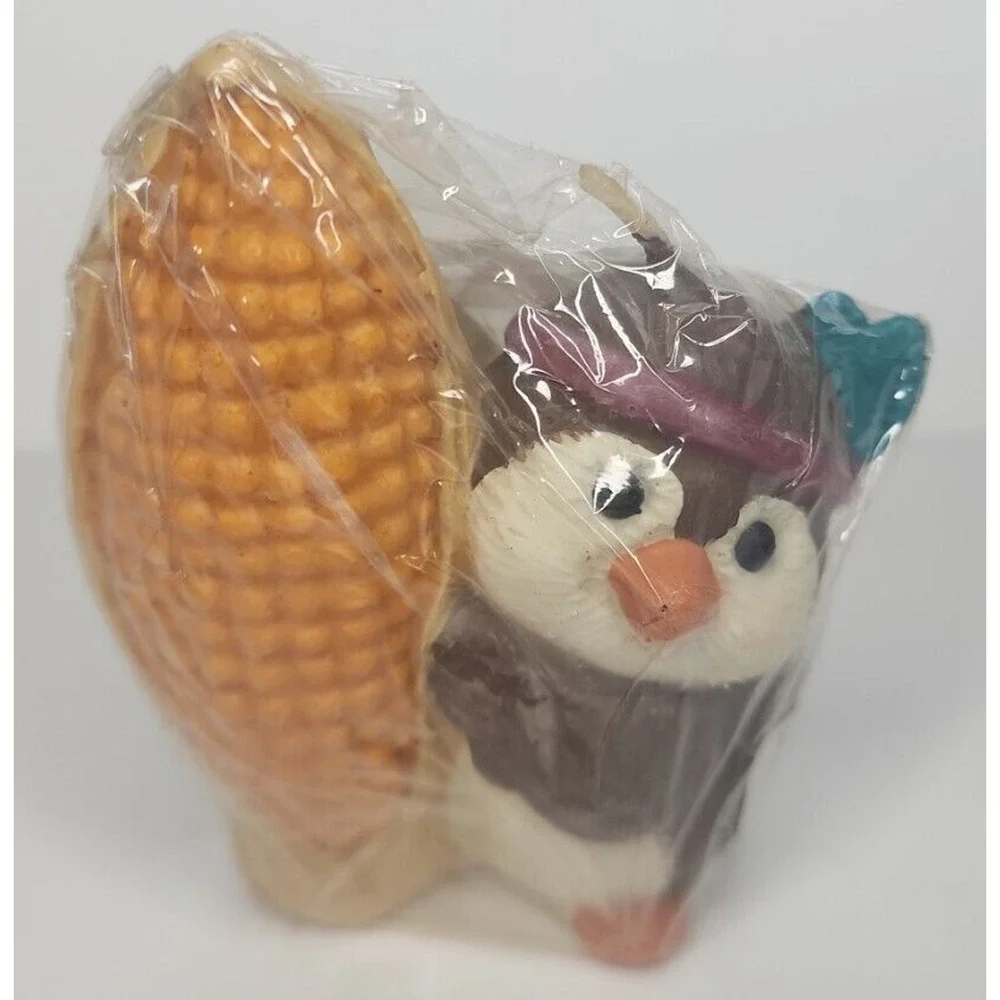 Vintage Caterbury Candles Thanksgiving Owl Candle New in Packaging 3